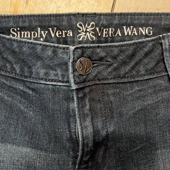 Simply Vera Vera Wang bootcut trouser jeans Sz 10 - Picture 2 of 7